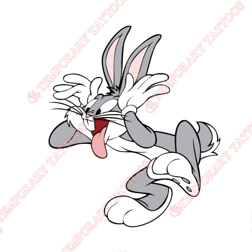 Bugs Bunny Customize Temporary Tattoos Stickers NO.654